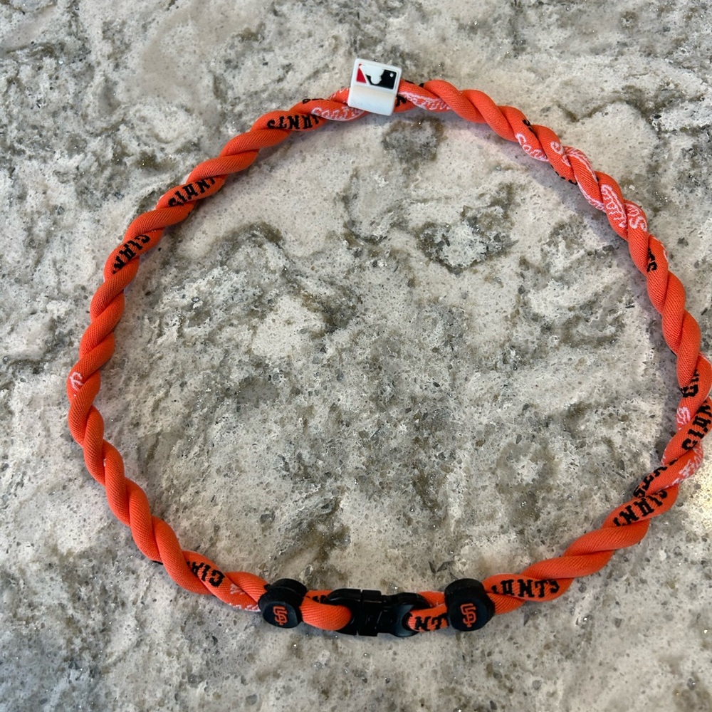 San Francisco giants rope necklace